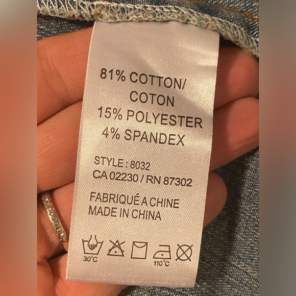 Stylin Chagall  Jean Jacket Blazer Womens Sz 12 - Picture 7 of 8